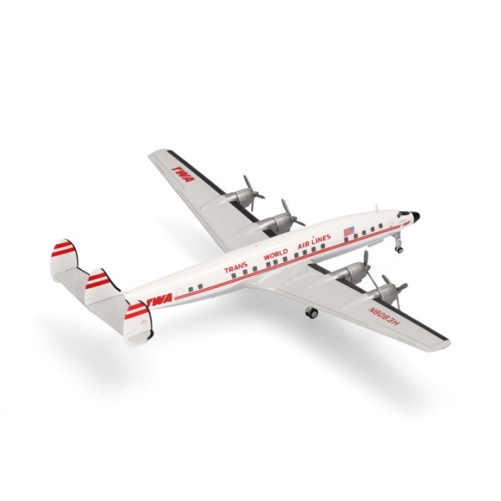 Herpa TWA - Trans World Airlines Lockheed L-1649A Jetstream – produktbillede 3