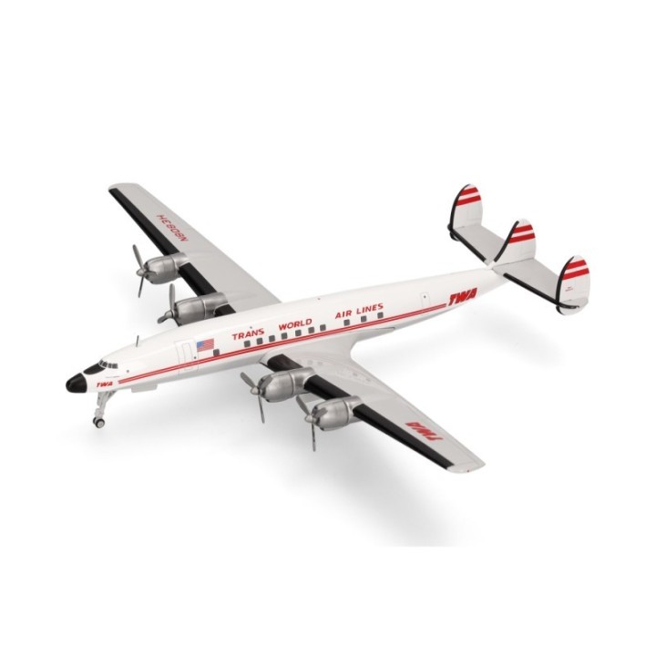 Herpa TWA - Trans World Airlines Lockheed L-1649A Jetstream – produktbillede 4