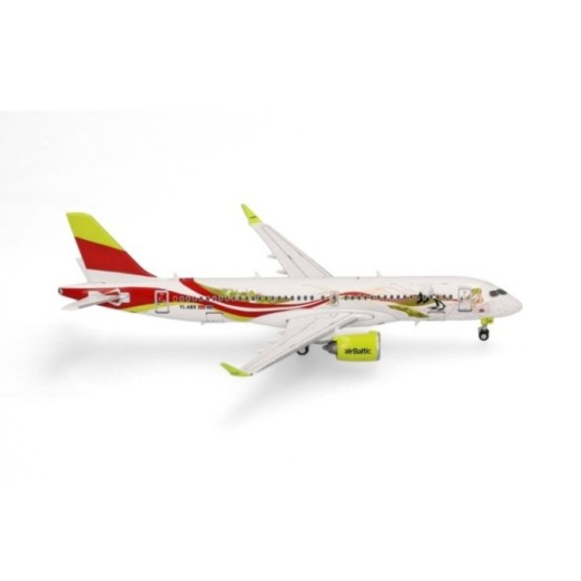 Herpa AirBaltic Airbus A220-300 50th A220