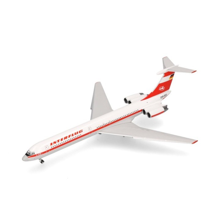 Herpa Interflug Ilyushin IL-62M – produktbillede 4