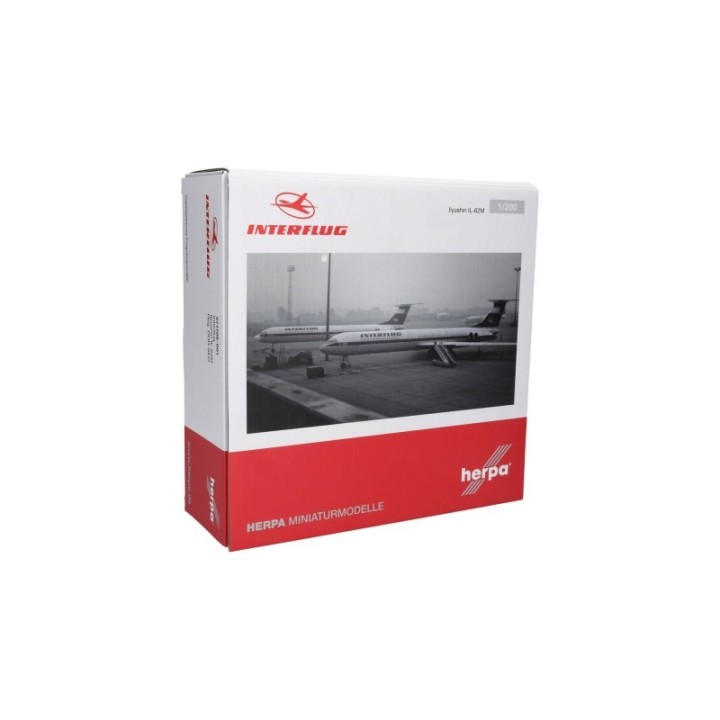 Herpa Interflug Ilyushin IL-62M – produktbillede 5