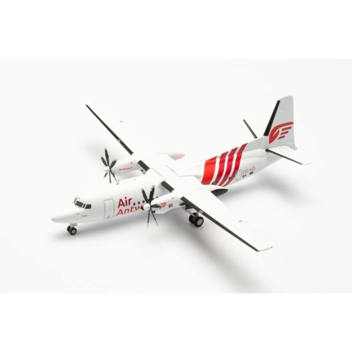 Herpa Air Antwerp Fokker 50 – OO-VLS – produktbillede 4